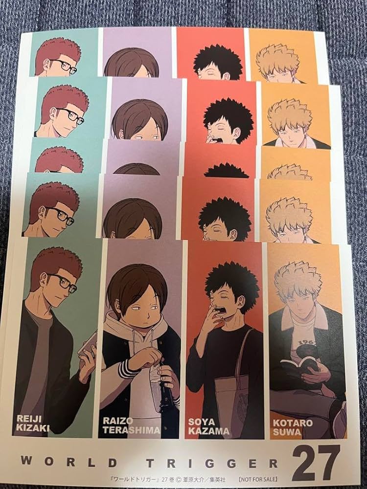 Amazon.co.jp: ワールドトリガー 27巻特典イ カード : おもちゃ