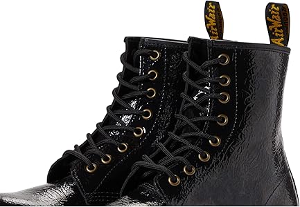 Amazon.com | Dr. Martens 8 Eye Boot, Women's Ankle Boots, Black
