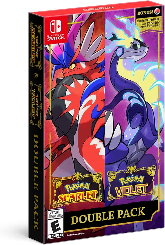 Amazon.com: Pokémon Scarlet & Pokémon Violet Double Pack