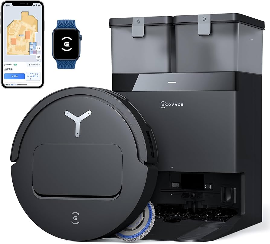 Amazon | 【超薄型】ECOVACS(エコバックス) T50 OMNI ロボット掃除機