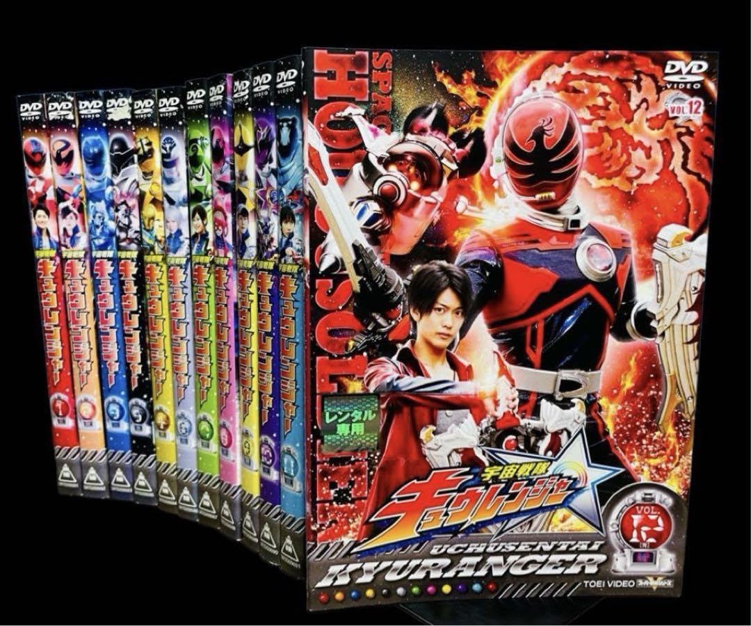 Amazon.co.jp: スーパー戦隊 DVD 宇宙戦隊キュウレンジャー DVD全12巻