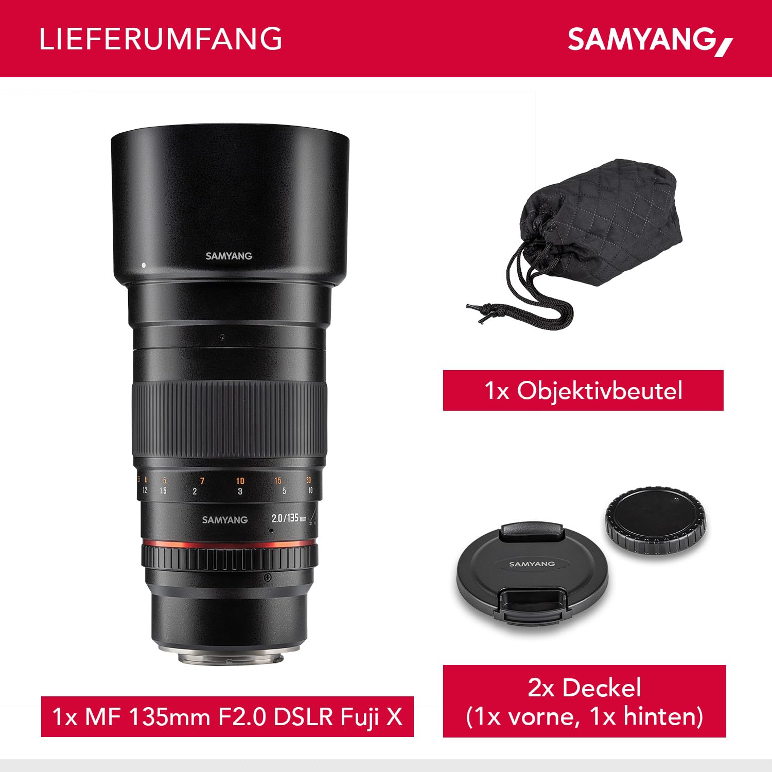 Amazon.co.jp: Samyang 135mm F2.0 ED UMC : Electronics