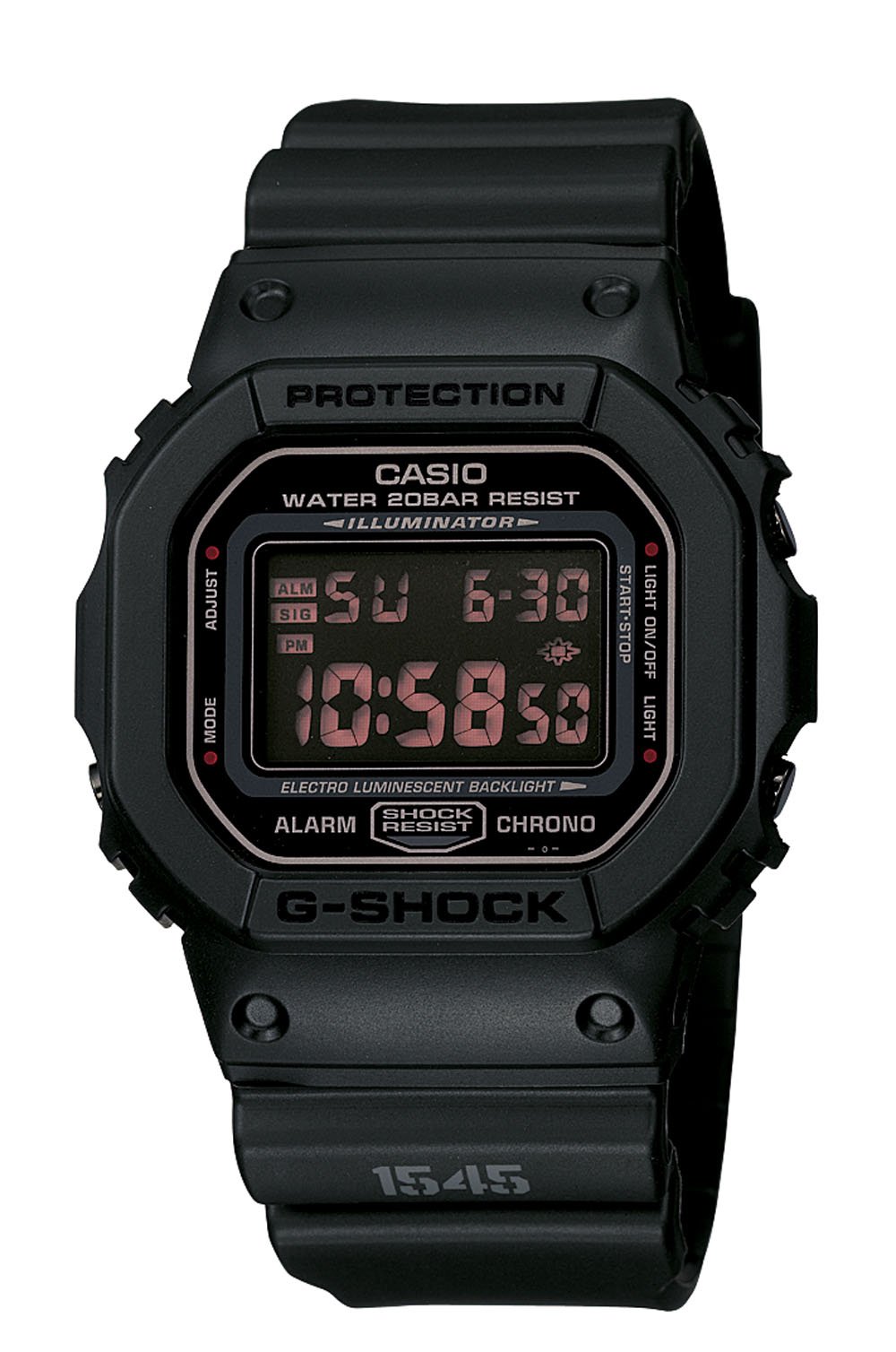 Amazon.co.jp: CASIO(カシオ)腕時計 Gショック マットブラック レッド