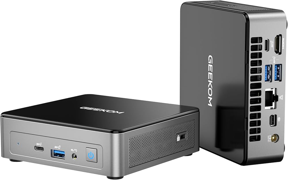 GEEKOM Air12 Mini PC with Intel Twin Lake N150, 16GB DDR5 RAM