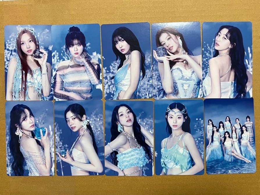 Amazon.co.jp: TWICE『DIVE』通常盤封入トレカ 全10種コンプセット