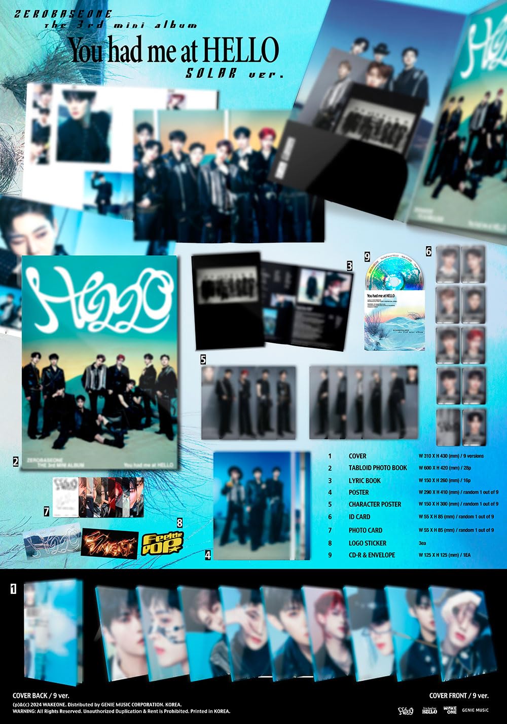 Amazon.co.jp: ZEROBASEONE (ZB1) - 3rd MINI ALBUM [ You had me at