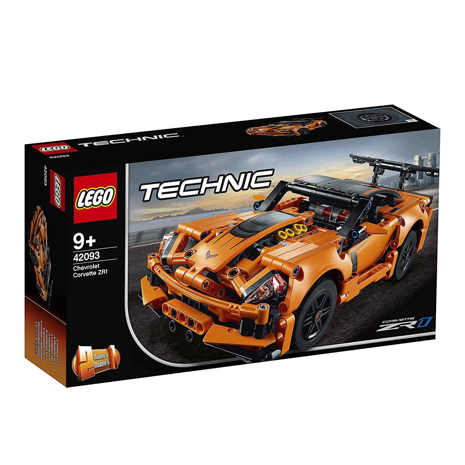 Amazon.co.jp: LEGO Technic Chevrolet Corvette ZR1 42093 Building