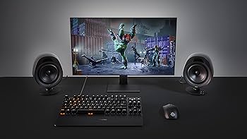 Amazon.co.jp: SteelSeries PCスピーカー Arena 3 AUX Bluetooth 重