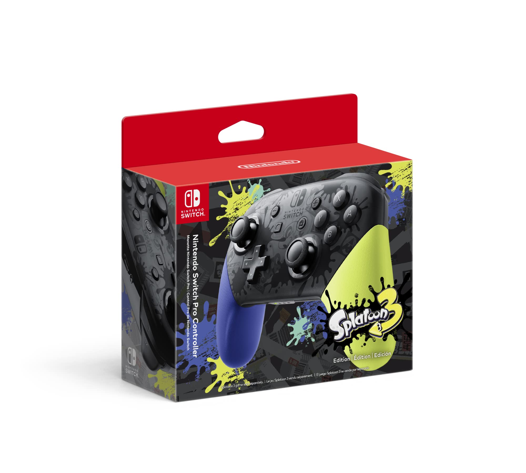 Nintendo Switch™ Pro Controller Splatoon™ 3 Edition : Amazon.ca