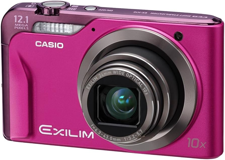 Casio EXILIM EX-H10 Digital Camera (12 Megapixels, 10 times opt