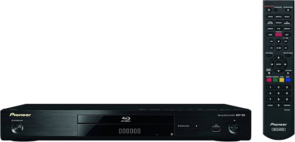 Pioneer BDP-160-K 3D HDMI Blu-ray Player - Black: Amazon.co.uk