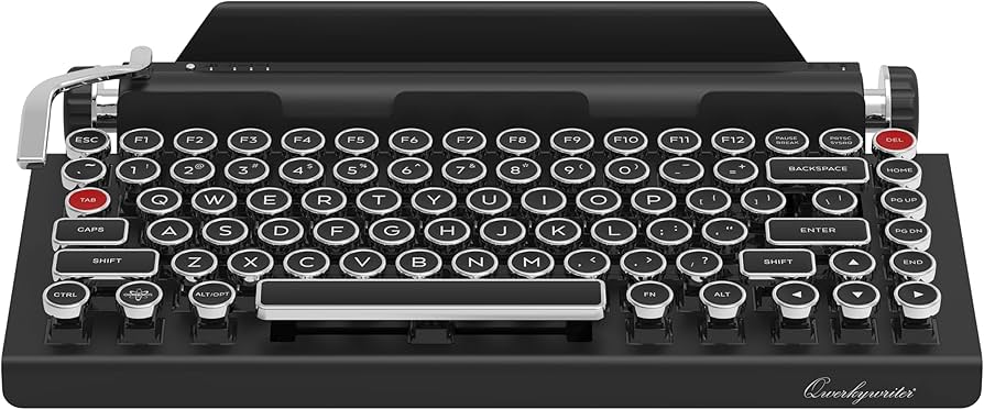 Amazon.co.jp: Qwerkywriter レトロタイプライター Bluetooth