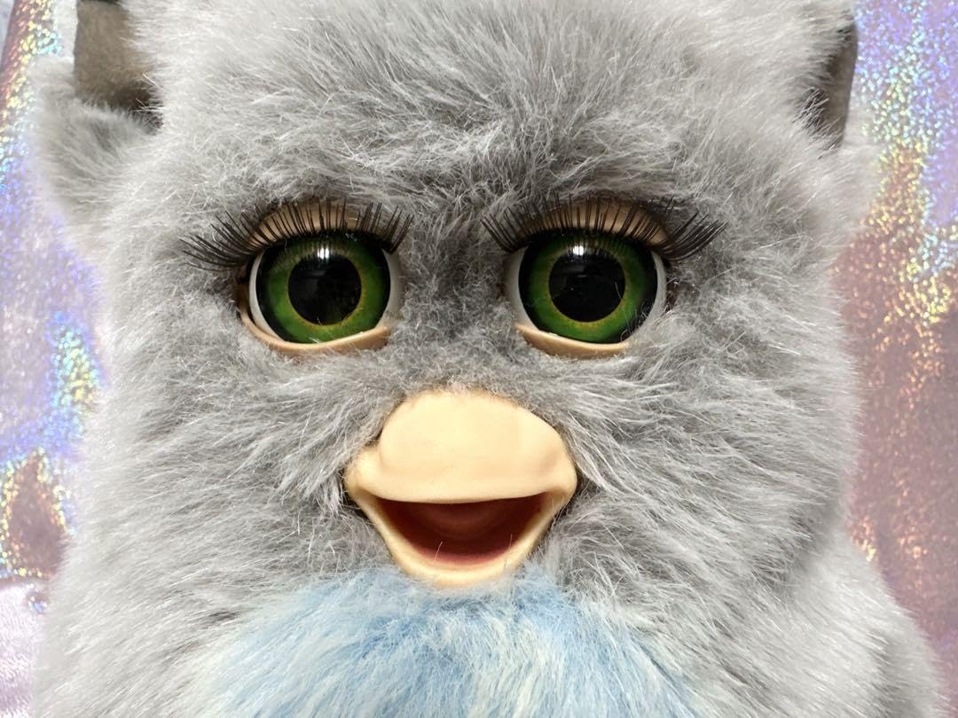 箱付き】ファービー2 青 クラウディスカイ 可動品 英語版 箱付き