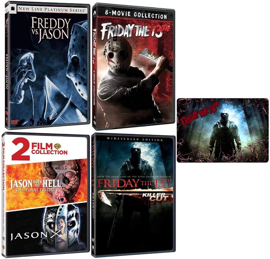 Amazon.com: Friday the 13th: Complete Jason Horror Series DVD