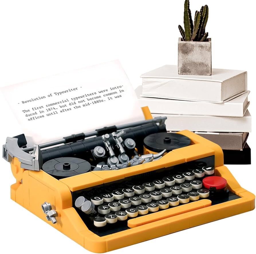 Amazon.co.jp: 大人用タイプライター組み立てセット、タイプライター