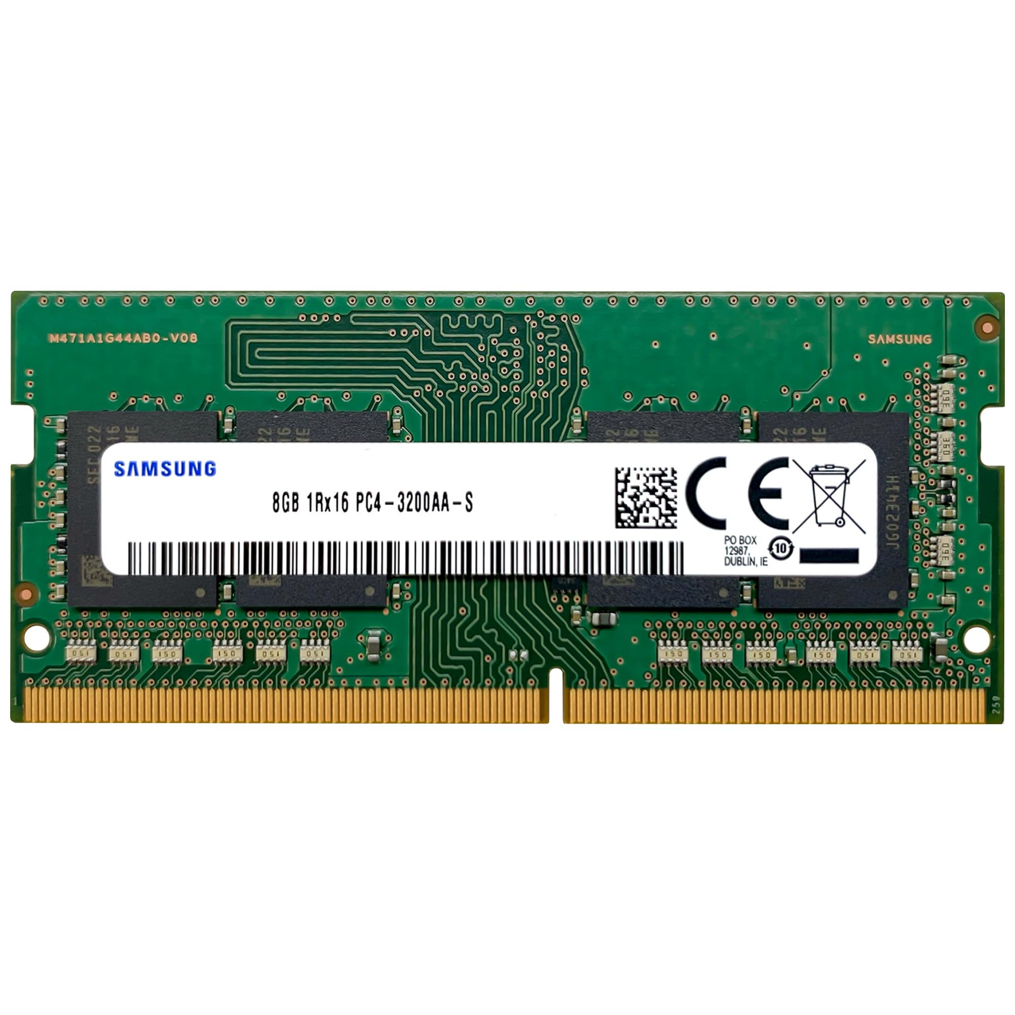 Samsung 8GB DDR4 3200MHz PC4-25600 (PC4-3200AA) CL22 SODIMM 1Rx16