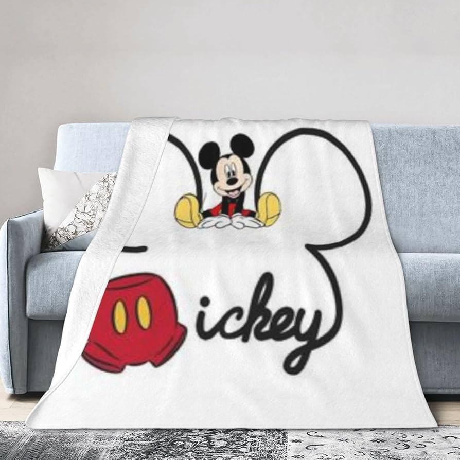 Amazon｜ミッキーマウス 毛布 ブランケット シングル 着る毛布