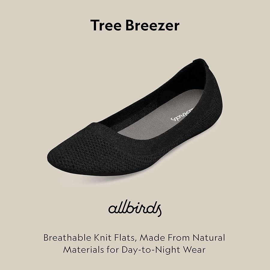 Amazon | Allbirds レディースツリーブリーザー、ニットバレエフラット