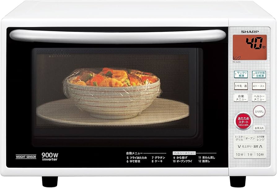 Amazon | SHARP オーブンレンジ 20L ホワイト系 RE-S205-W | シャープ