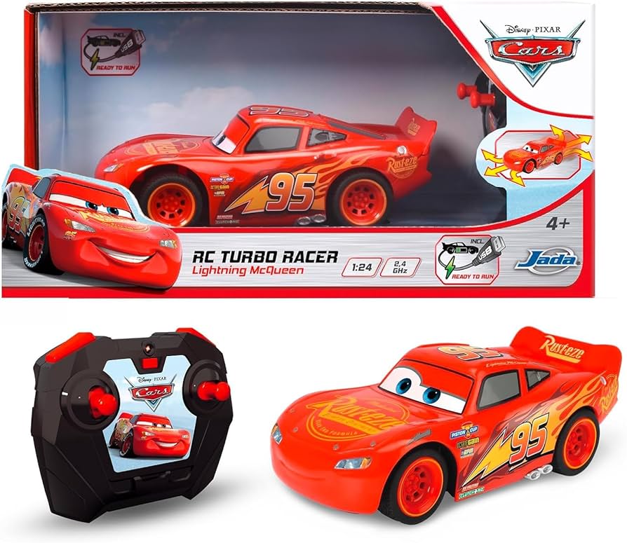Amazon.co.jp: Cars カーズ ラジコンカー McQueen 18cm Disney