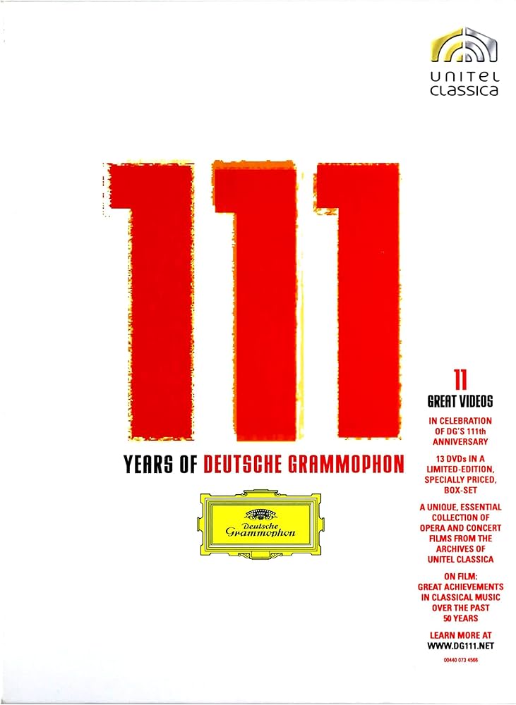 111 Years of Deutsche Grammophon | Amazon.com.br