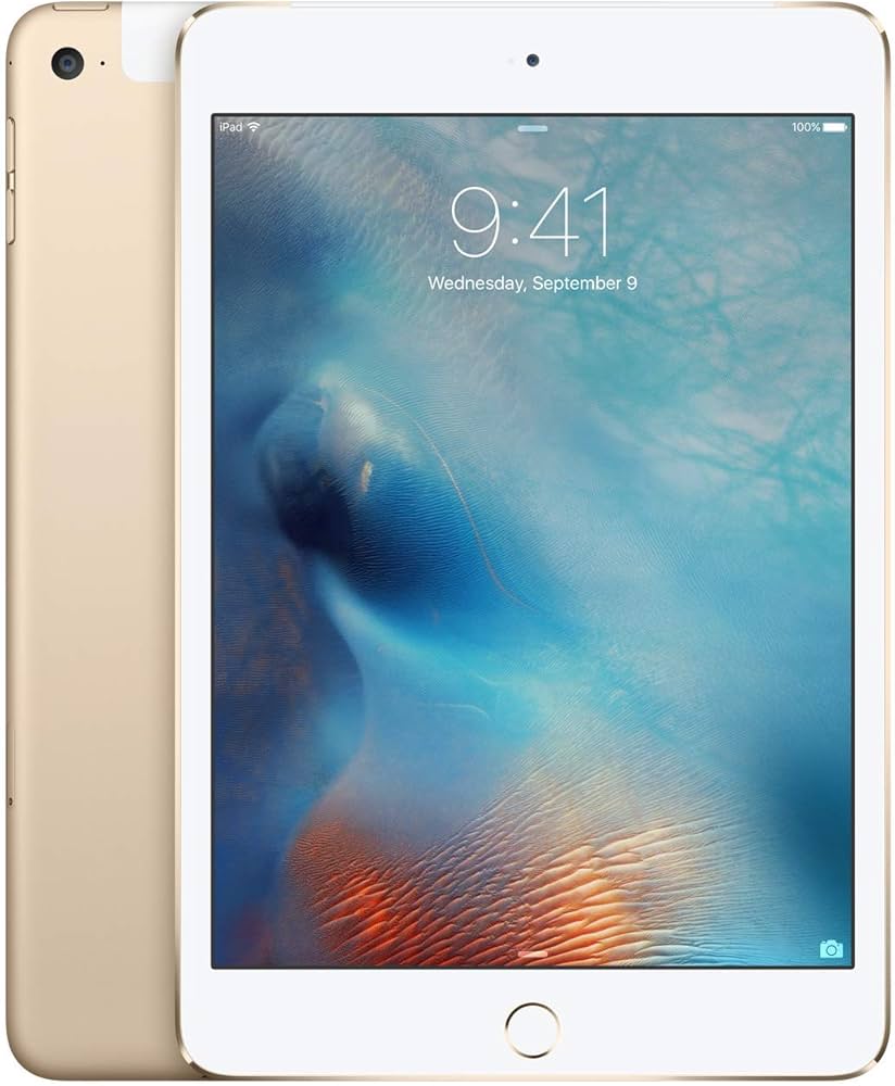 Amazon.com : Apple iPad mini 4 (Wi-Fi + Cellular, 128GB) - Gold