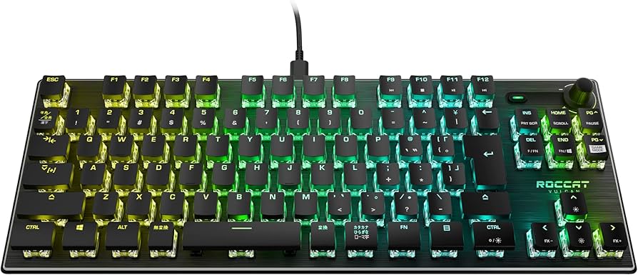 Amazon.co.jp: ROCCAT ゲーミングキーボード Vulcan TKL Pro JP 日本語