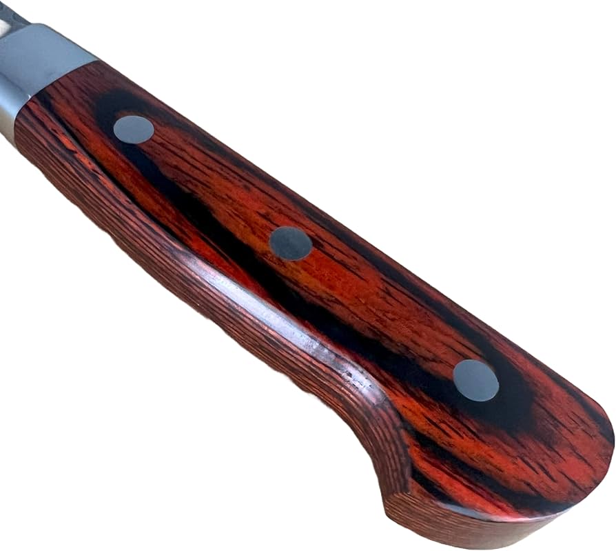 Amazon | 堺孝行 槌目ダマスカス VG10割込み 33層 剣型牛刀 190mm