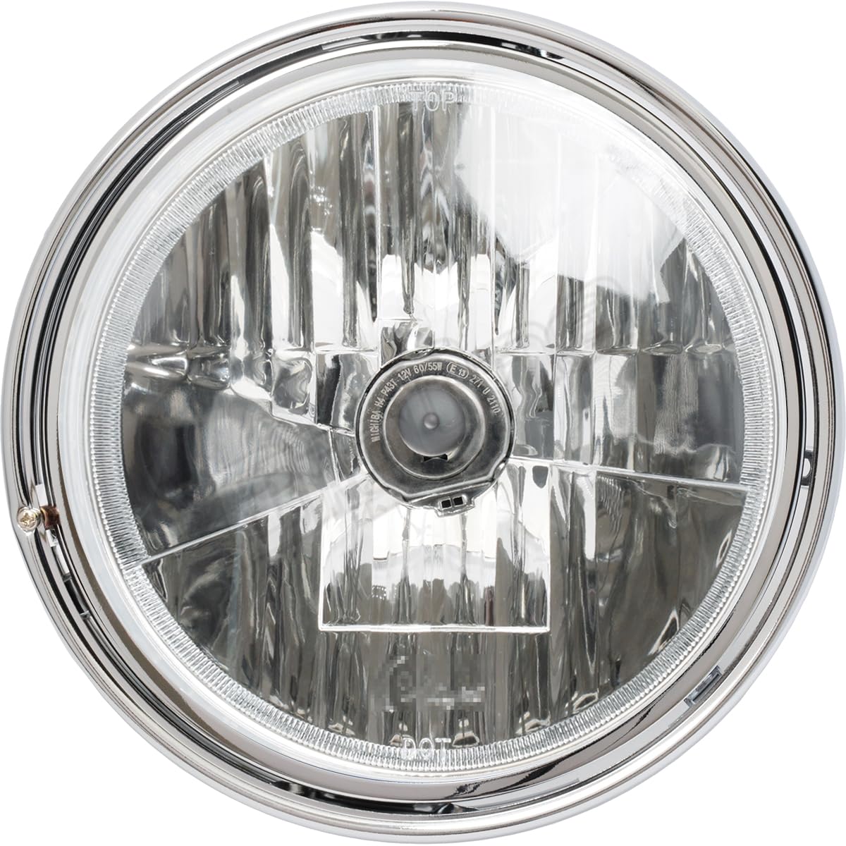 Amazon | BigOne バイク ヘッドライト 8インチ マルチリフレクター H4