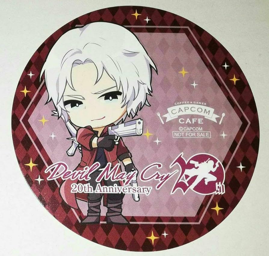 デビルメイクライ ネロ DMC5 コースター カプコンカフェ 6弾