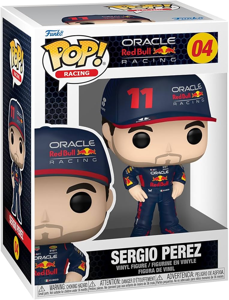 Amazon.com: Funko POP! Vinyl: Formula 1- Sergio Perez - Red Bull
