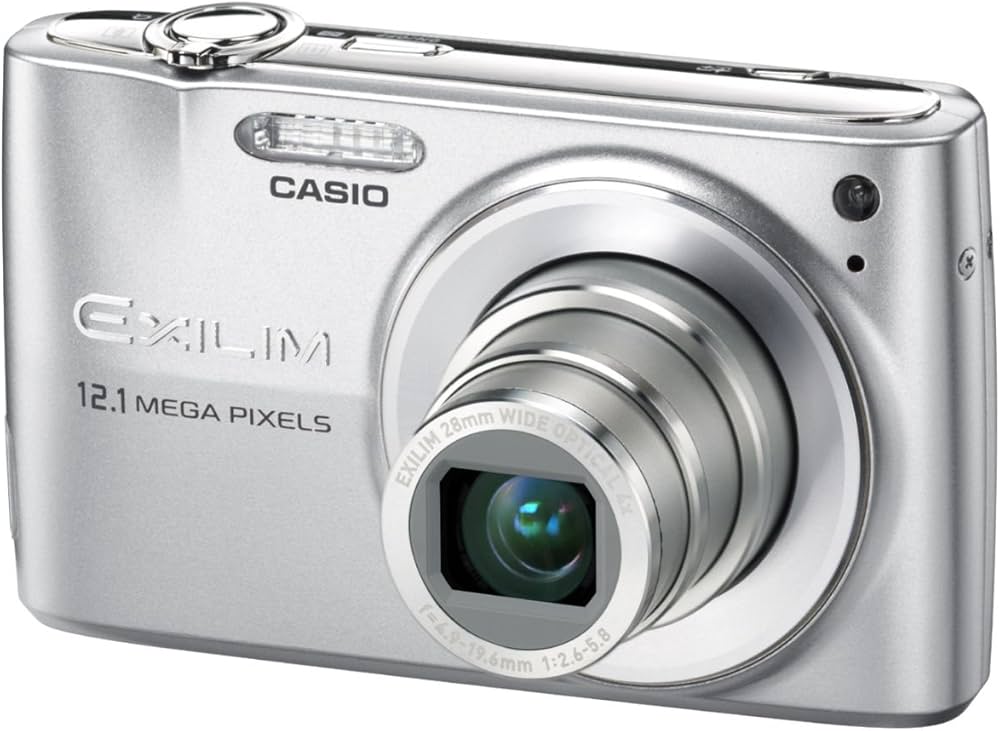 Casio Exilim EX-Z400 Digital Camera - Silver (12.0MP, 4x Optical