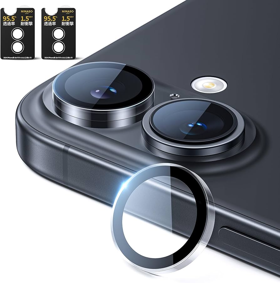 Amazon.co.jp: NIMASO カメラフィルム iPhone 17/iPhone 16/iPhone 16