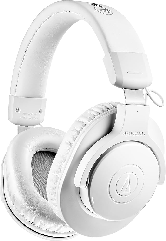 Amazon.com: Audio-Technica ATH-M20xBTWH Wireless Over-Ear