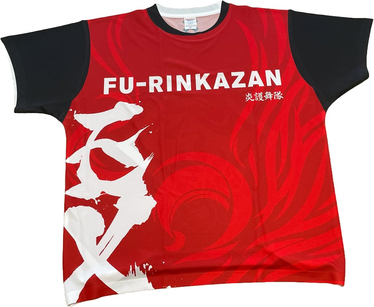 Amazon.co.jp: [風林火山] [公式] Mリーグ EX ユニフォーム風 Tシャツ