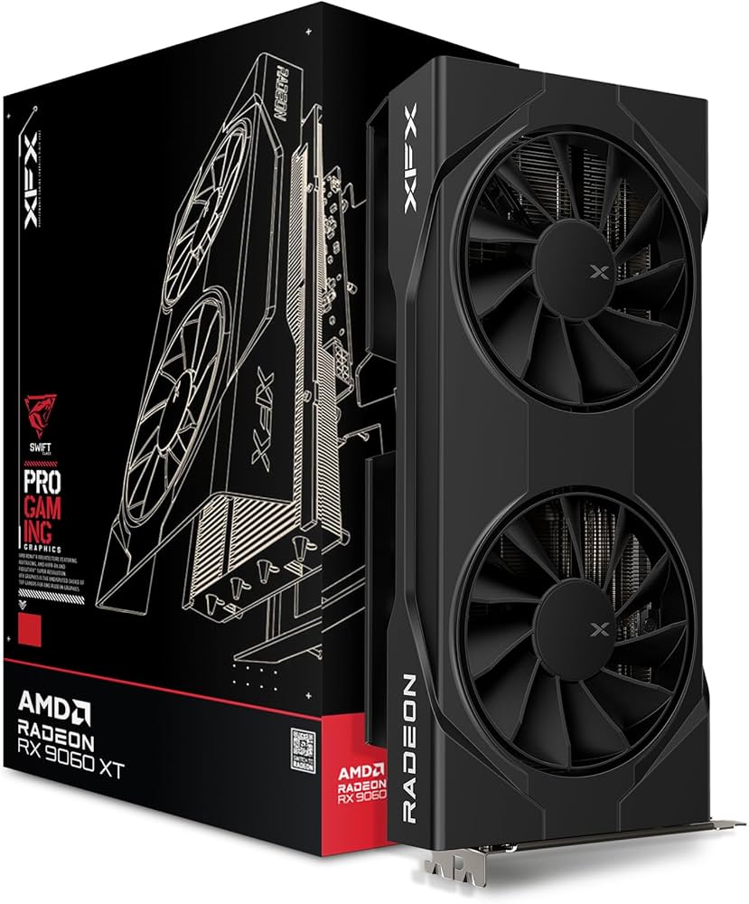 Amazon.com: XFX Swift AMD Radeon RX 9060 XT OC Gaming Edition with