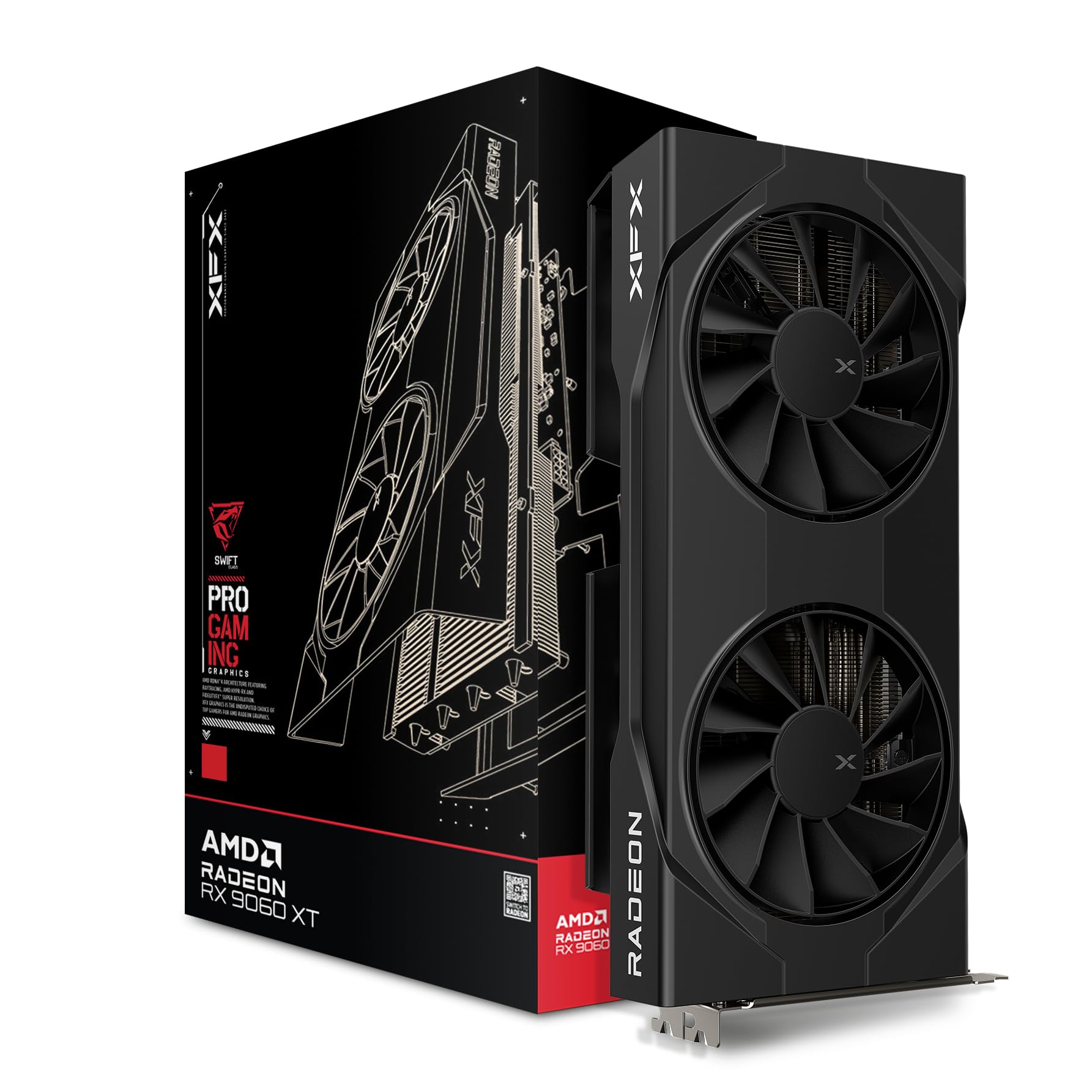 Amazon.com: XFX Swift AMD Radeon RX 9060 XT OC Gaming Edition with