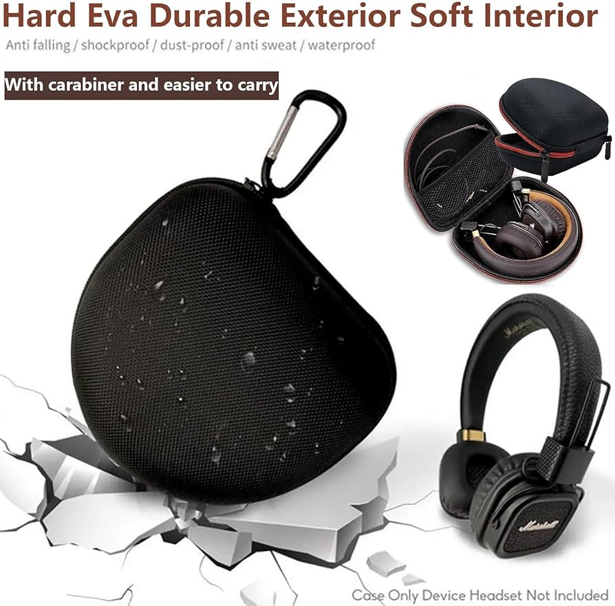 Amazon | Major ヘッドホン収納 ケース 互換性Major V, Marshal Major