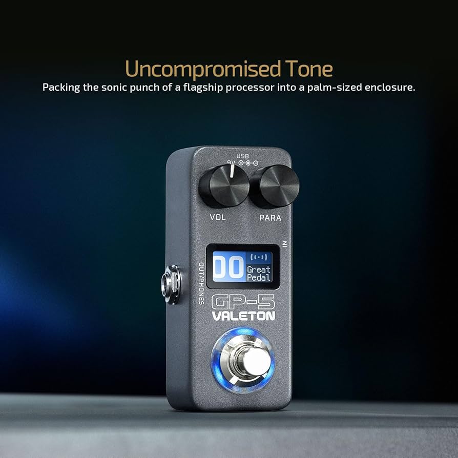Amazon | Valeton GP-5 超コンパクトマルチエフェクトプロセッサ&NAM