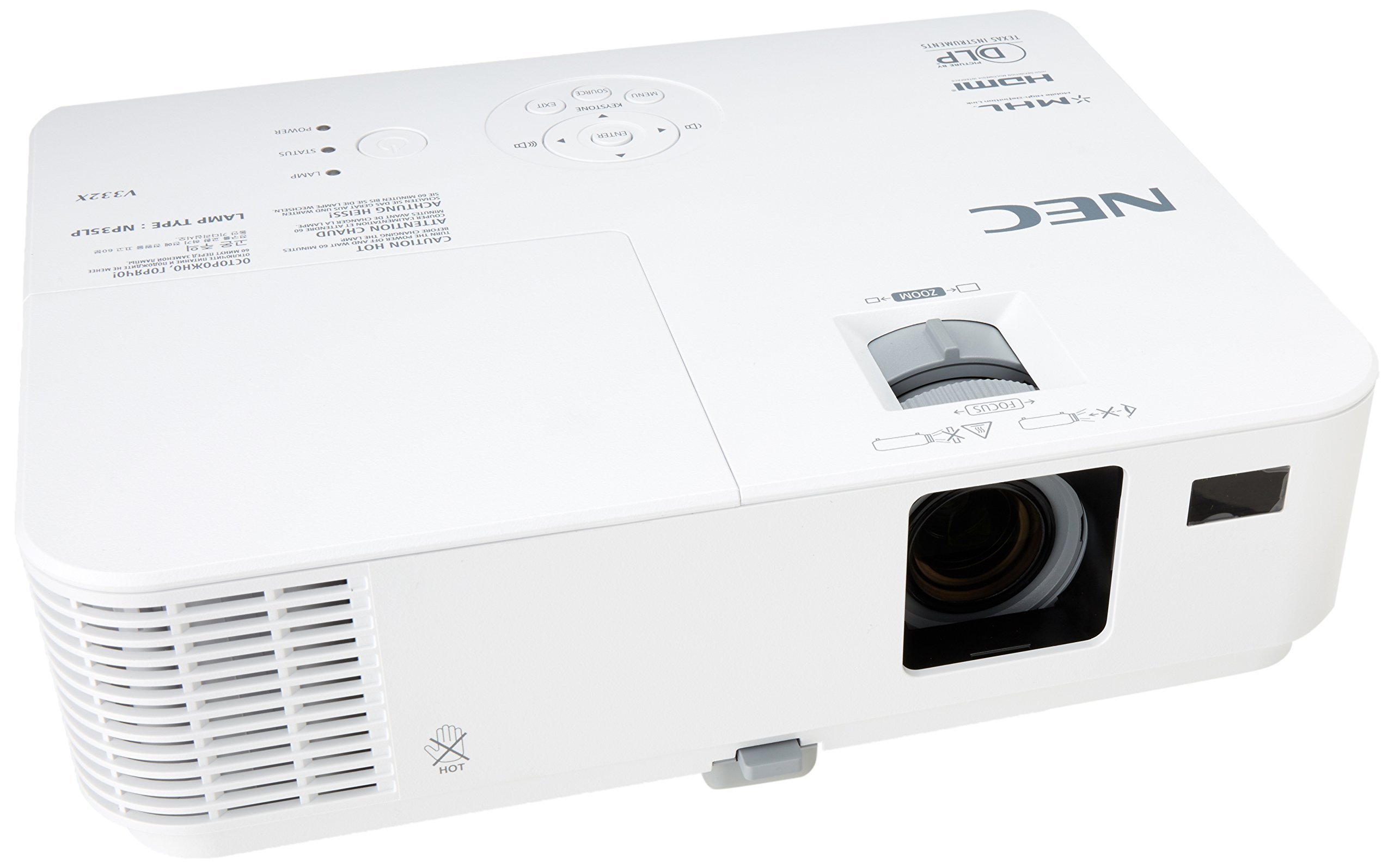Amazon.com: NEC Higher Brightness Video Projector (NP-V332X