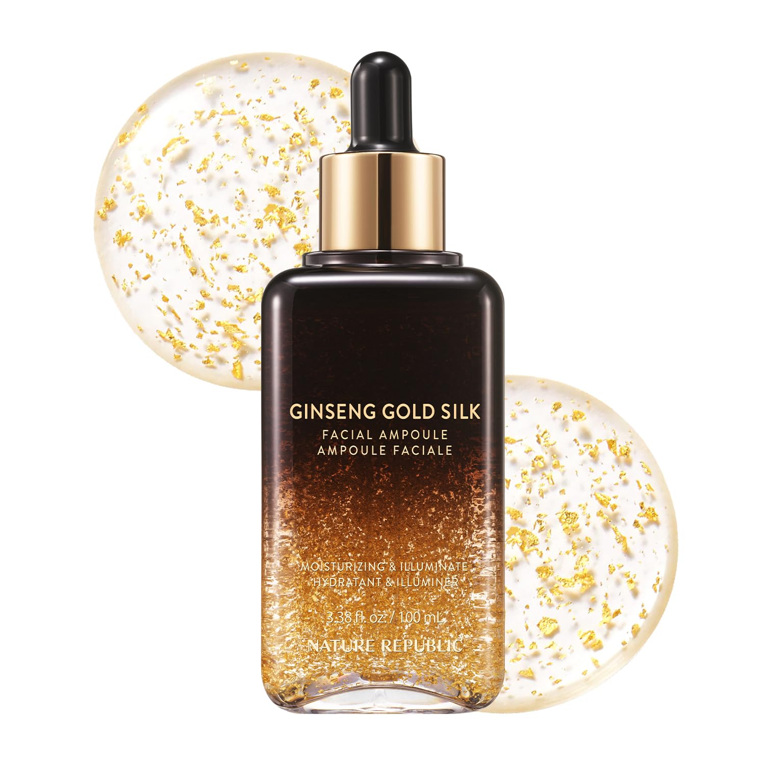 Amazon.com: Nature Republic Ginseng Gold Silk Facial Ampoule