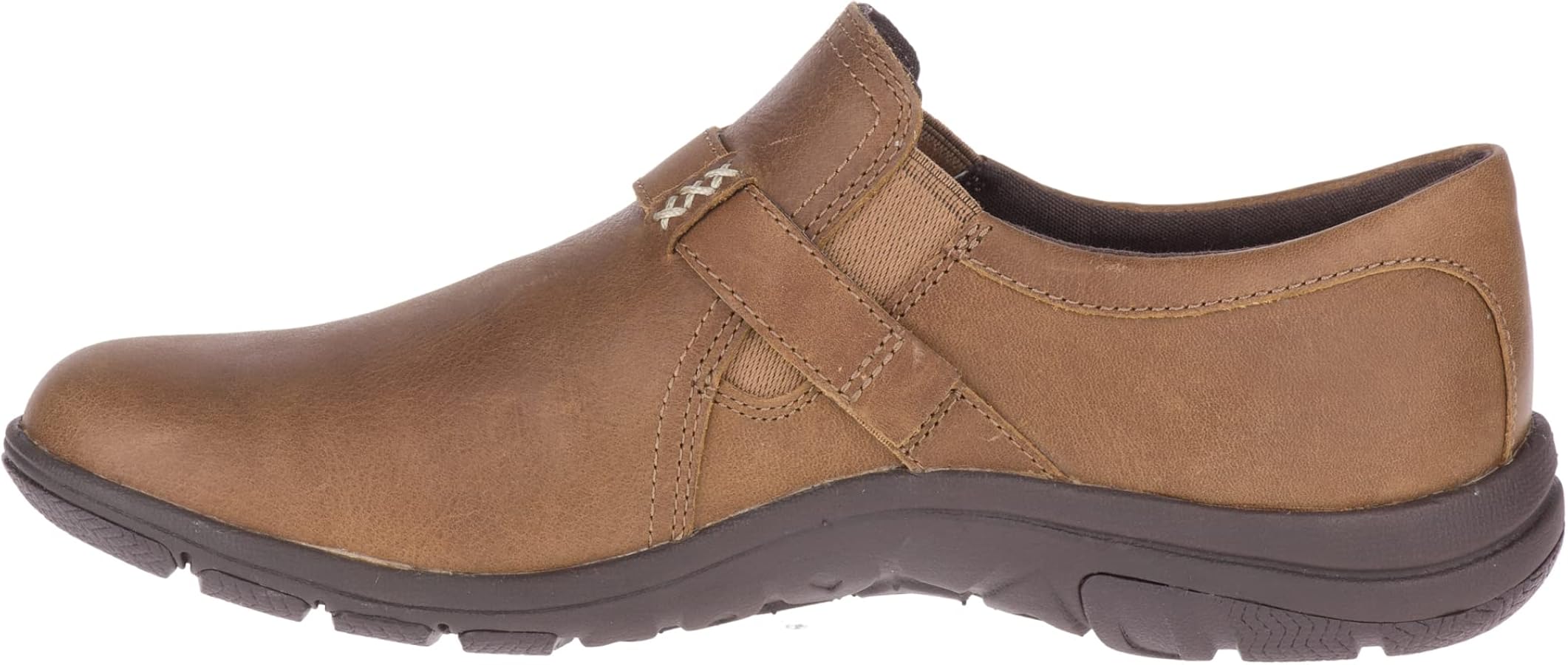 Amazon.com: Merrell Women's Dassie Stitch Buckle Loafer, Tobacco