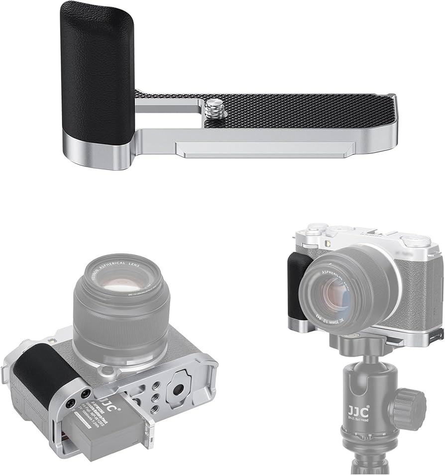 Amazon.com : JJC Metal Hand Grip Handgrip Secure L-Shape Bracket