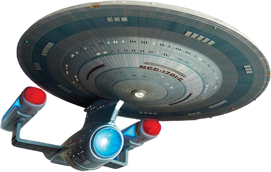Amazon.com: AMT Star Trek U.S.S. Enterprise NCC-1701-C 1:1400
