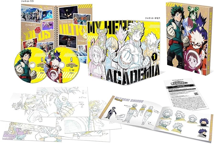 Amazon.com: 僕のヒーローアカデミア5th DVD Vol.1 初回生産限定版