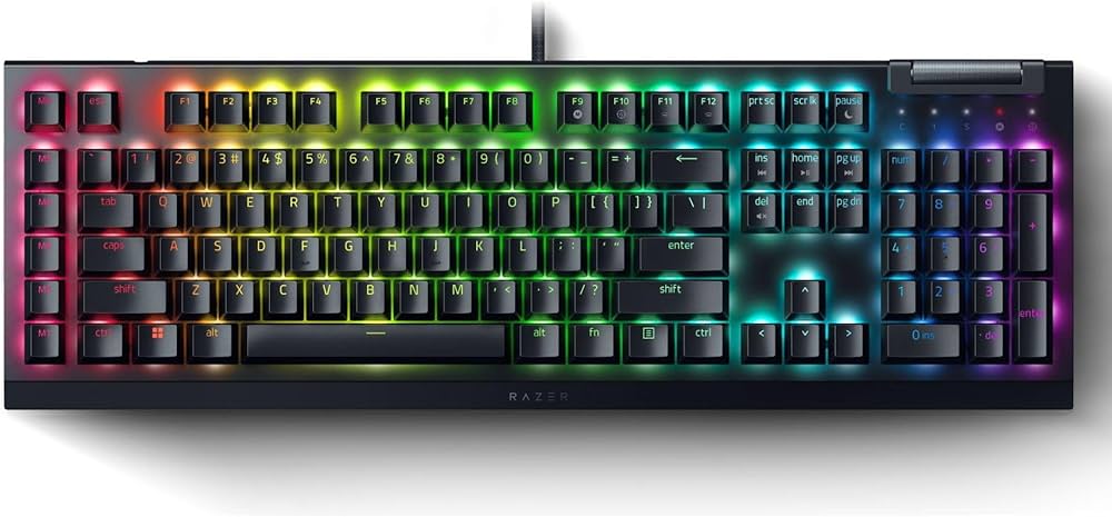 Amazon.com : Razer BlackWidow V4 X - Mechanical Gaming Keyboard