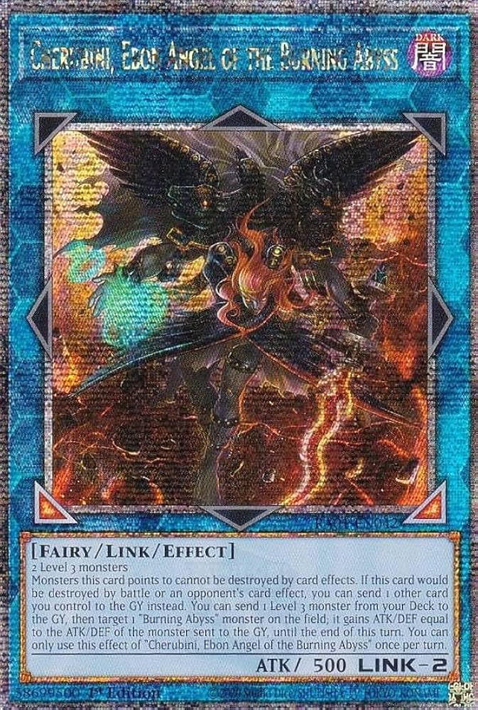 Amazon.co.jp: 遊戯王 RA01-EN042 彼岸の黒天使 ケルビーニ Cherubini