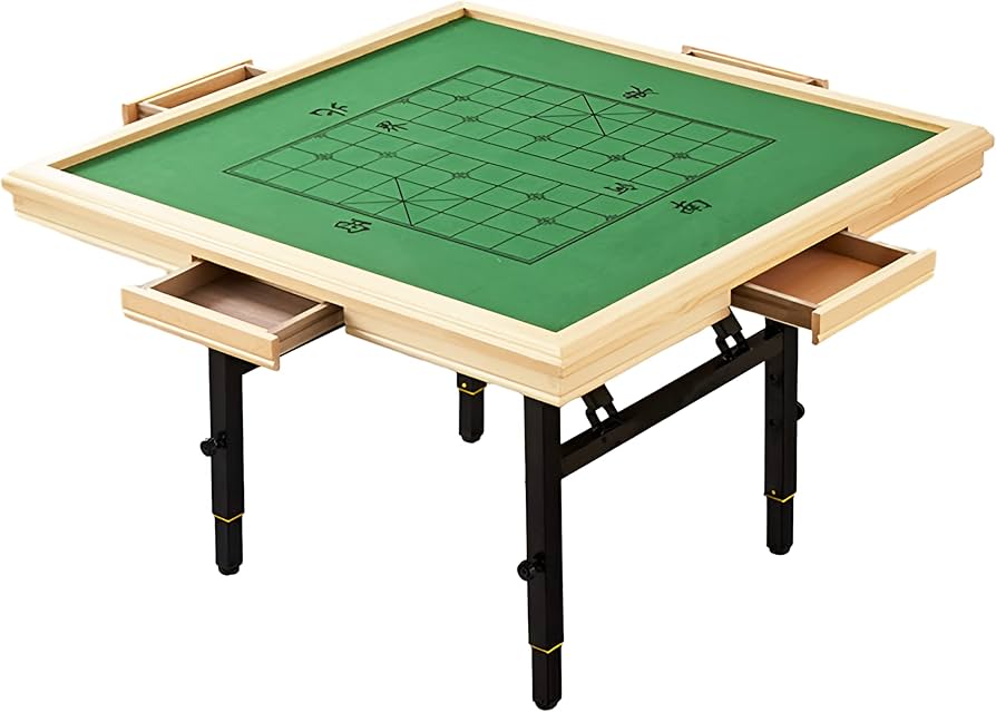 Amazon.co.jp: 木製 麻雀 卓 麻雀テーブル 折りたたみ式麻雀テーブル