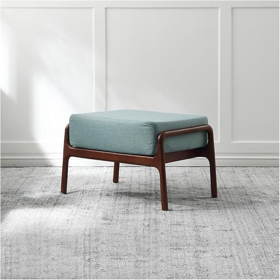 Amazon｜オットマン スツール ミッドセンチュリーモダンオスマン布張り