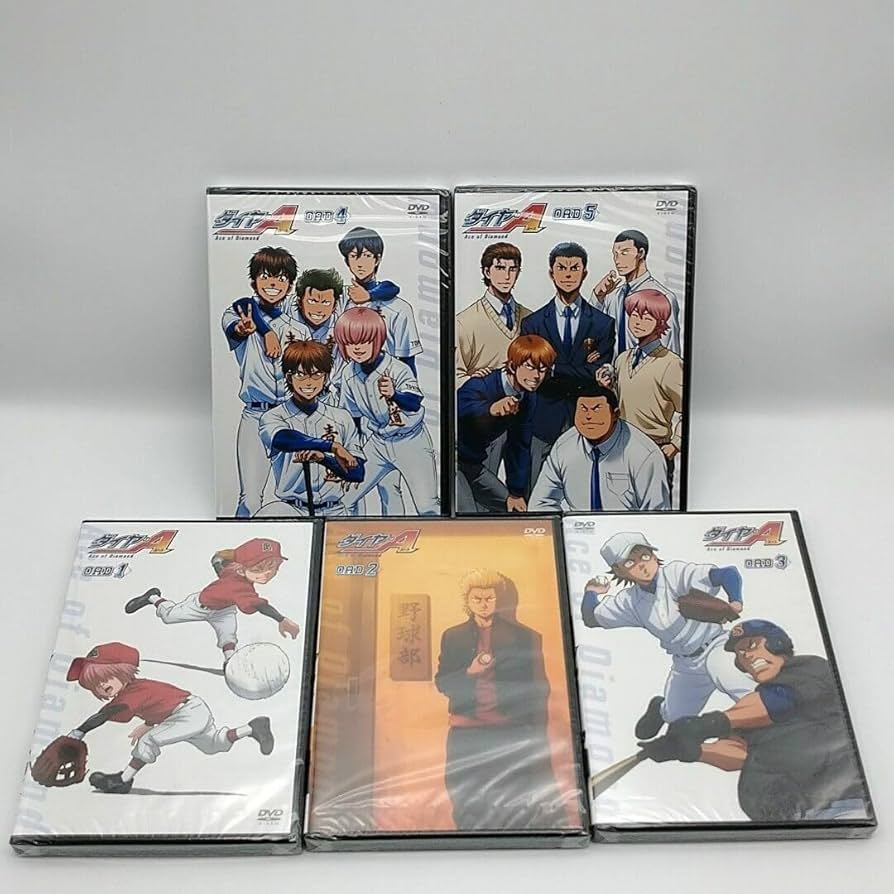 ダイヤのA(ダイヤのエース) DVD全巻セット合計88枚1期～actⅡ全話